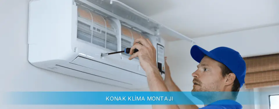 Konak İlçemi Midea Klima Montajı