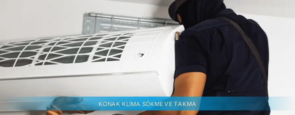 Konak İlçemi Midea Klima Sökme ve Takma